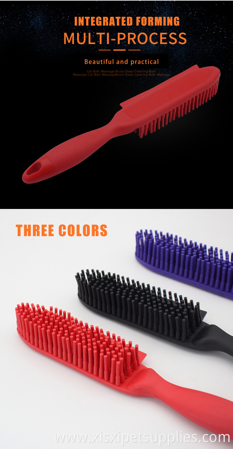 Factory Wholesale Multicolor Rubber Car Detailing Pet Dog Hair Remover Brush